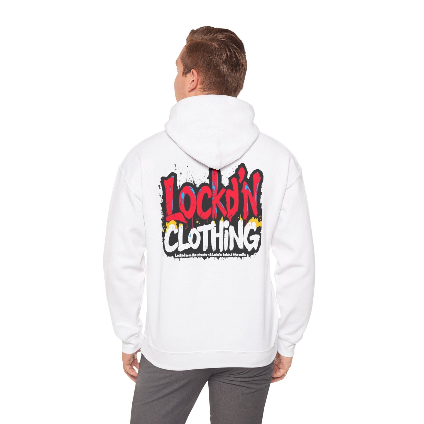 LOCKD’N Hoodie Street Wear  Heavy Blend™ Hooded Sweatshirt