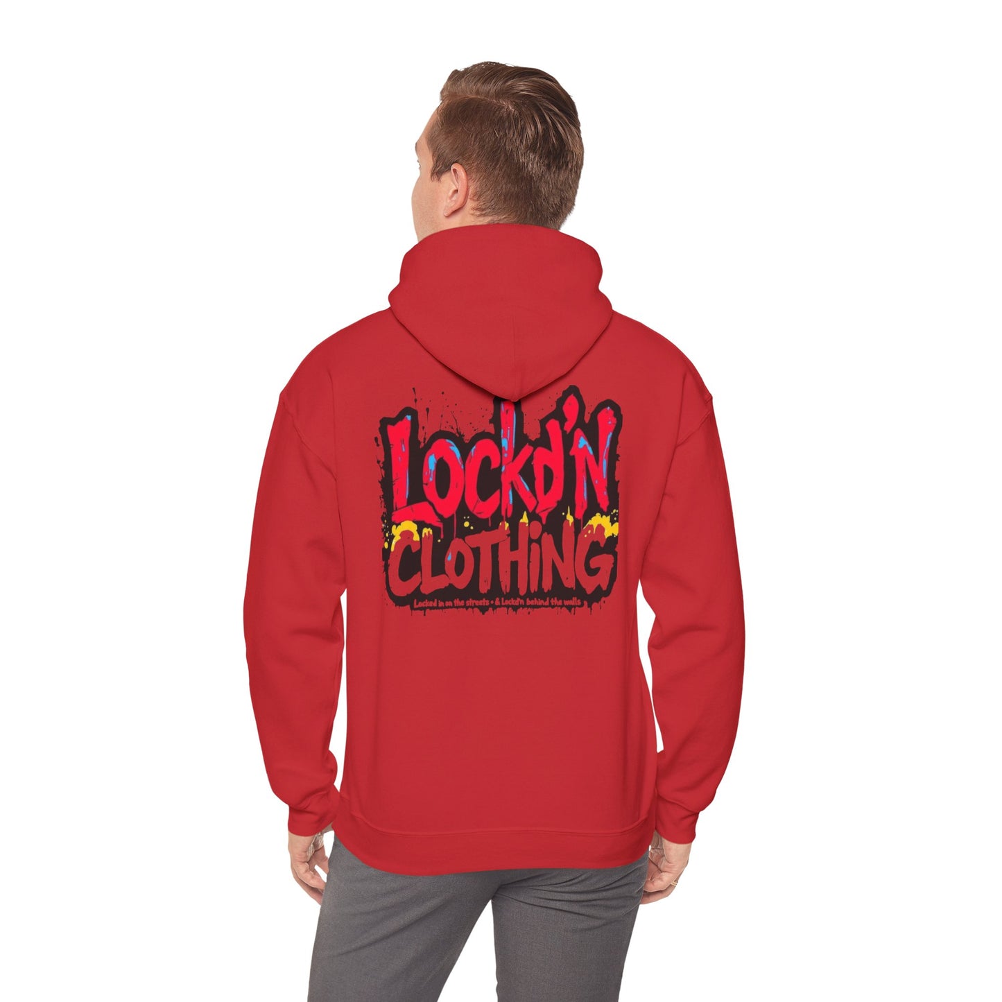 LOCKD’N Hoodie Street Wear  Heavy Blend™ Hooded Sweatshirt