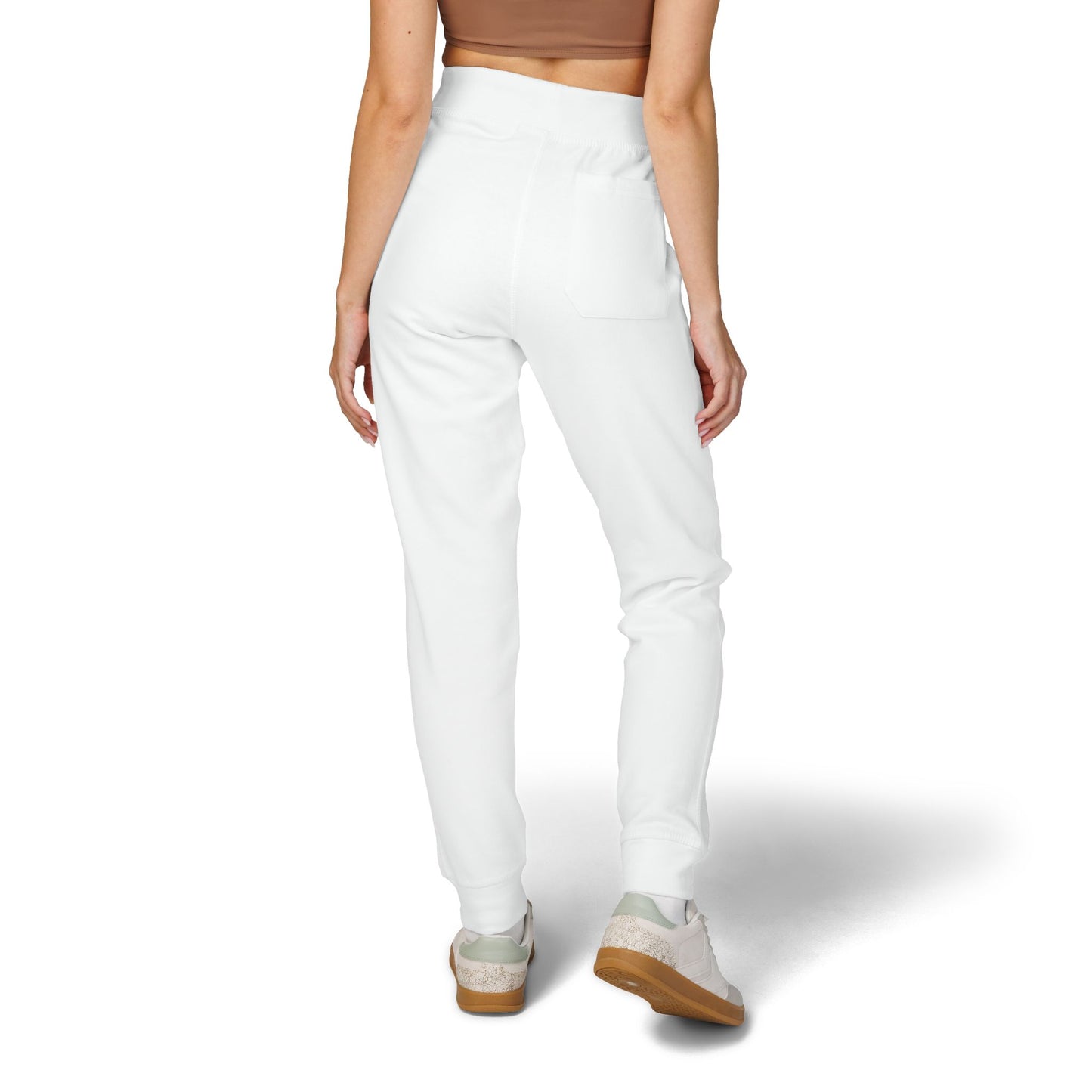 White Graffiti Design Joggers LOCKD'N