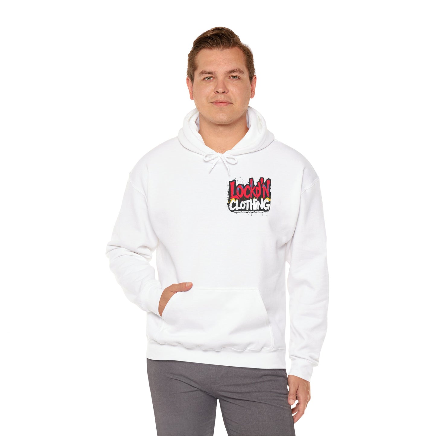 LOCKD’N Hoodie Street Wear  Heavy Blend™ Hooded Sweatshirt