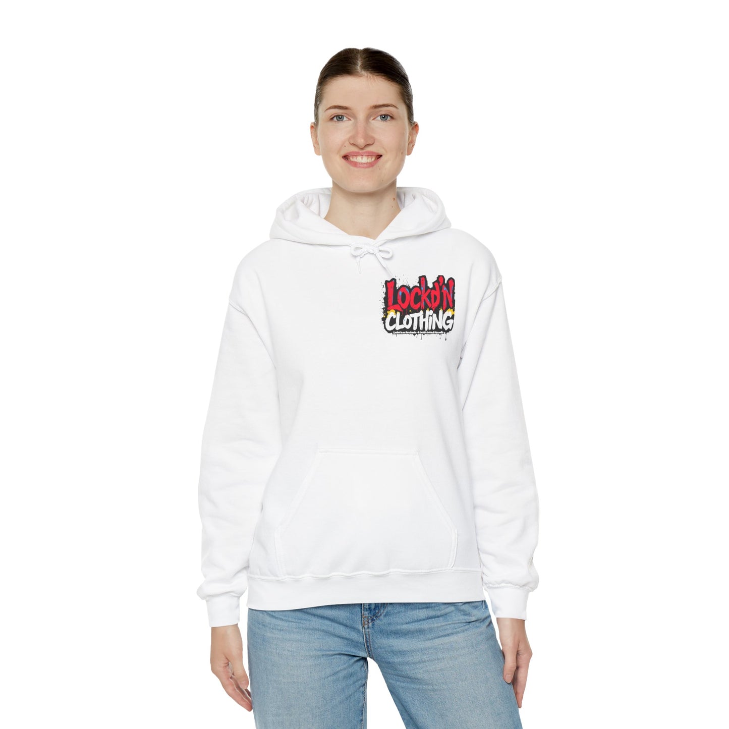 LOCKD’N Hoodie Street Wear  Heavy Blend™ Hooded Sweatshirt