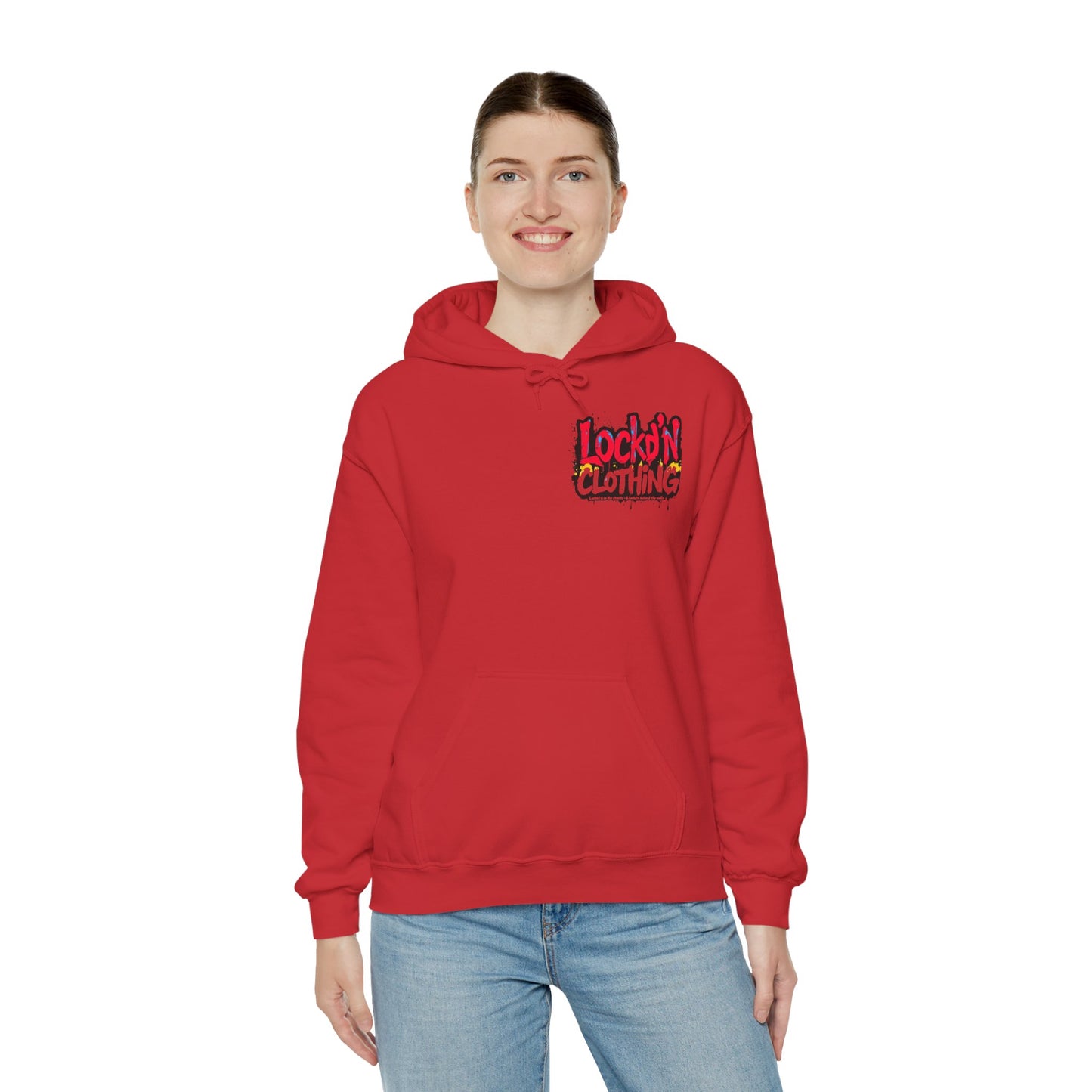 LOCKD’N Hoodie Street Wear  Heavy Blend™ Hooded Sweatshirt
