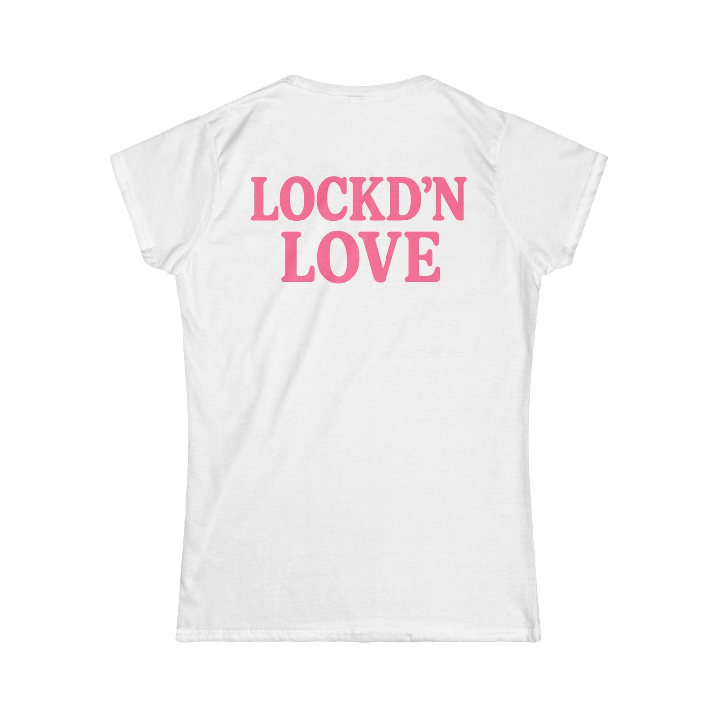 Women's Tee - LOCKD'N Love Shirt for Supporting Loved Ones Behind the Walls