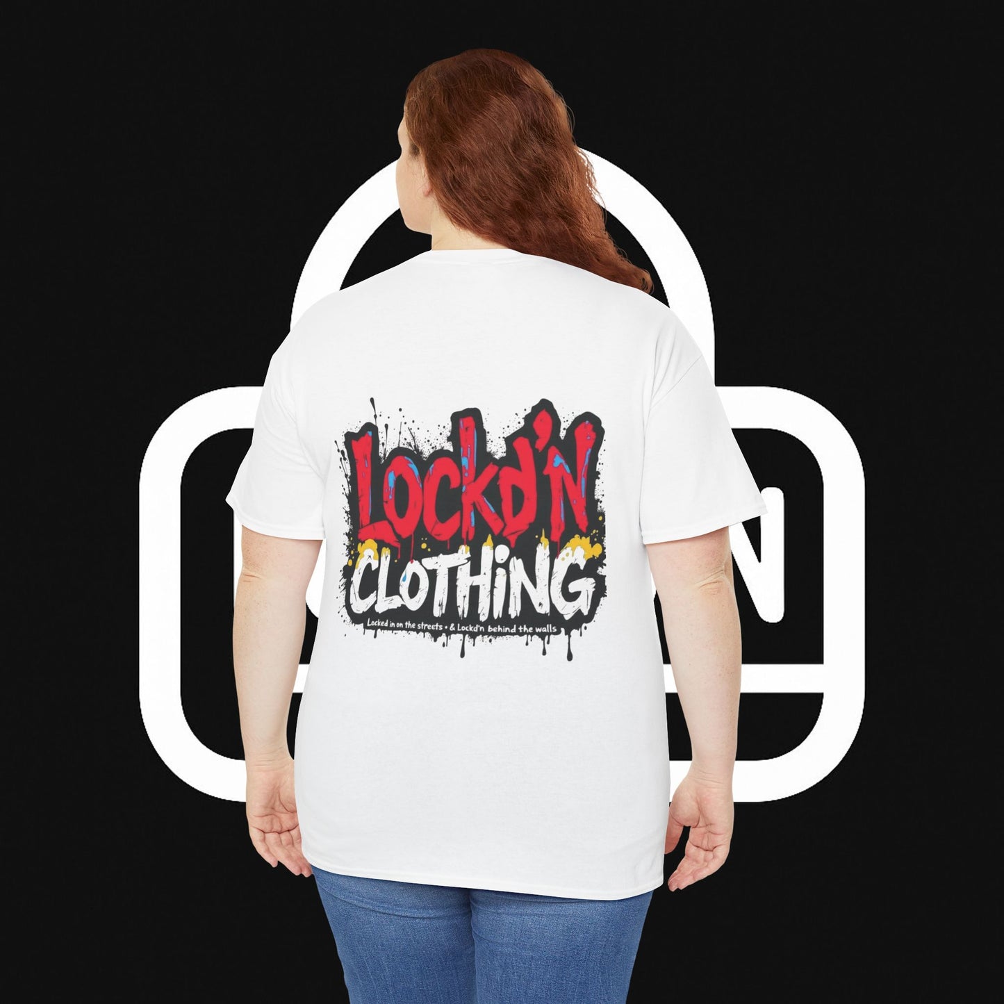 LOCKD'N Graffiti Tee Street Tagger Crew Special Edition Shirt