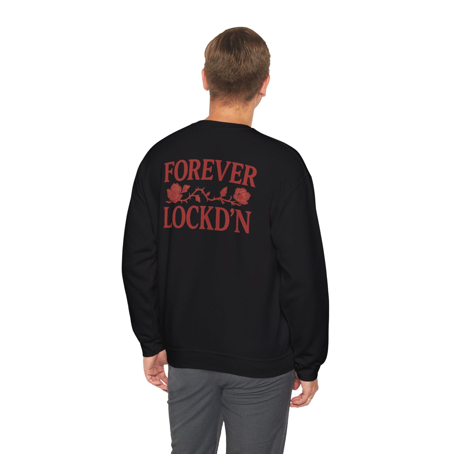 Sweatshirt Supporting Loved Ones Behind Bars LOCKD’N Brand Design