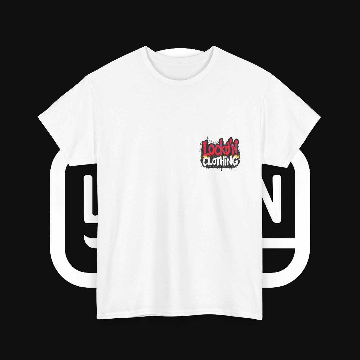 LOCKD'N Graffiti Tee Street Tagger Crew Special Edition Shirt