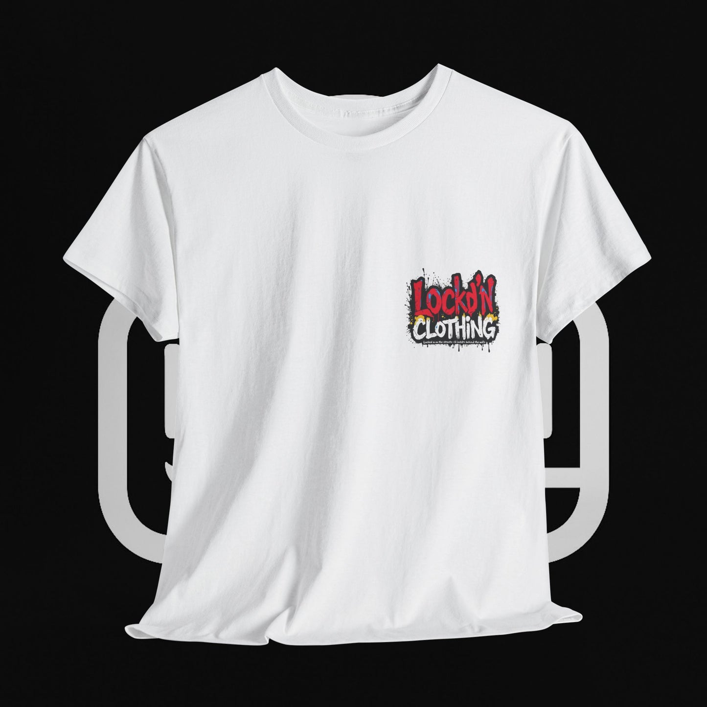 LOCKD'N Graffiti Tee Street Tagger Crew Special Edition Shirt