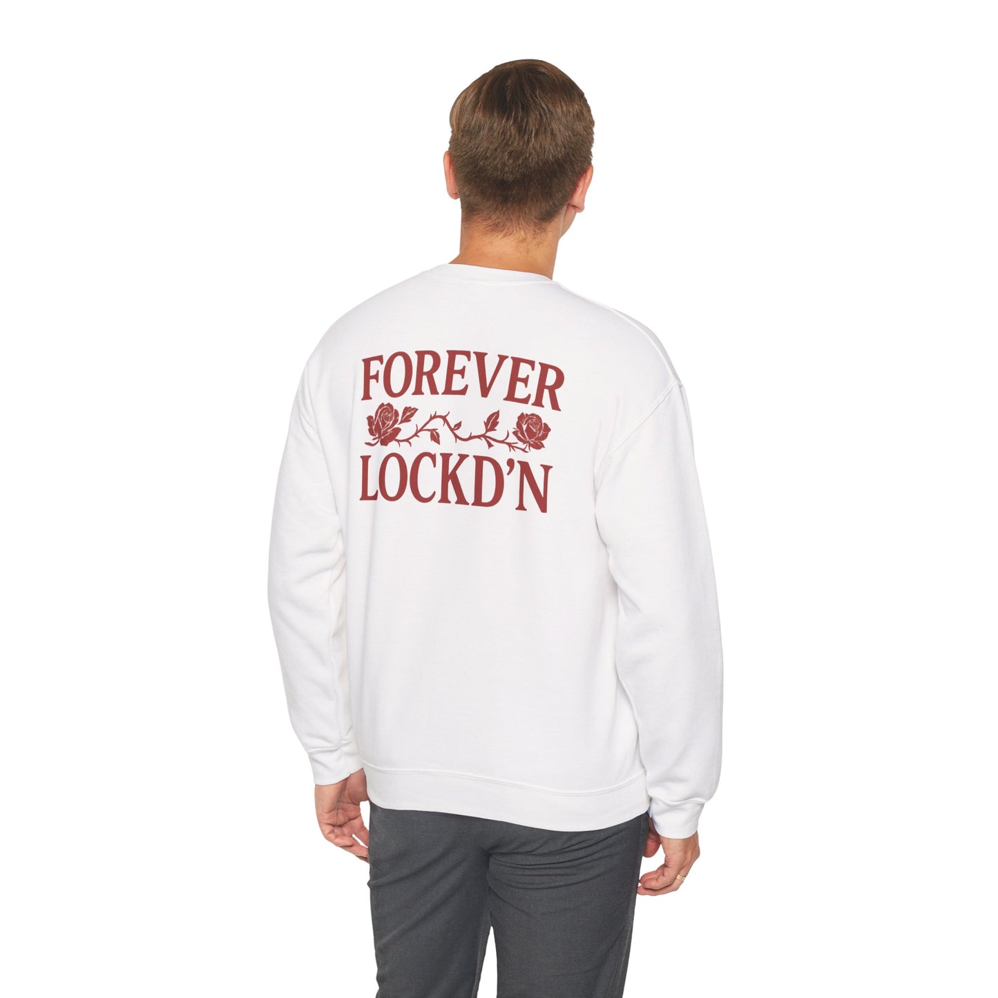 Sweatshirt Supporting Loved Ones Behind Bars LOCKD’N Brand Design