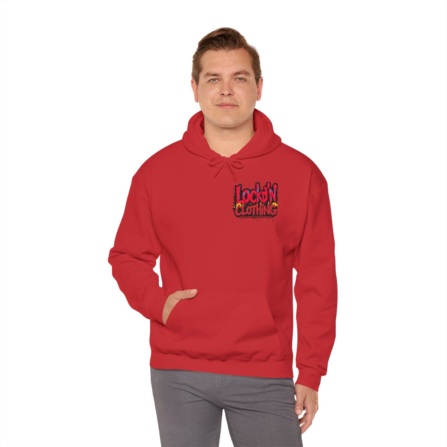 LOCKD’N Hoodie Street Wear  Heavy Blend™ Hooded Sweatshirt
