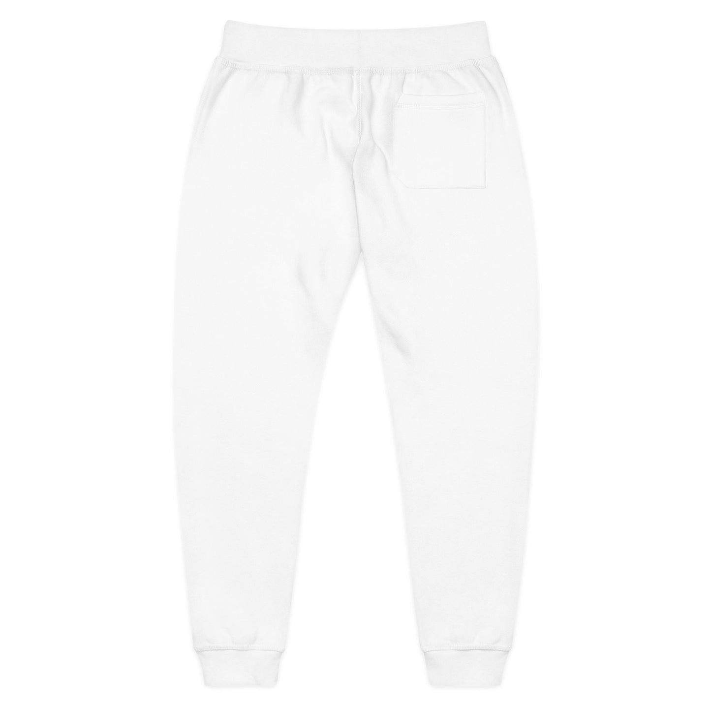 White Graffiti Design Joggers LOCKD'N