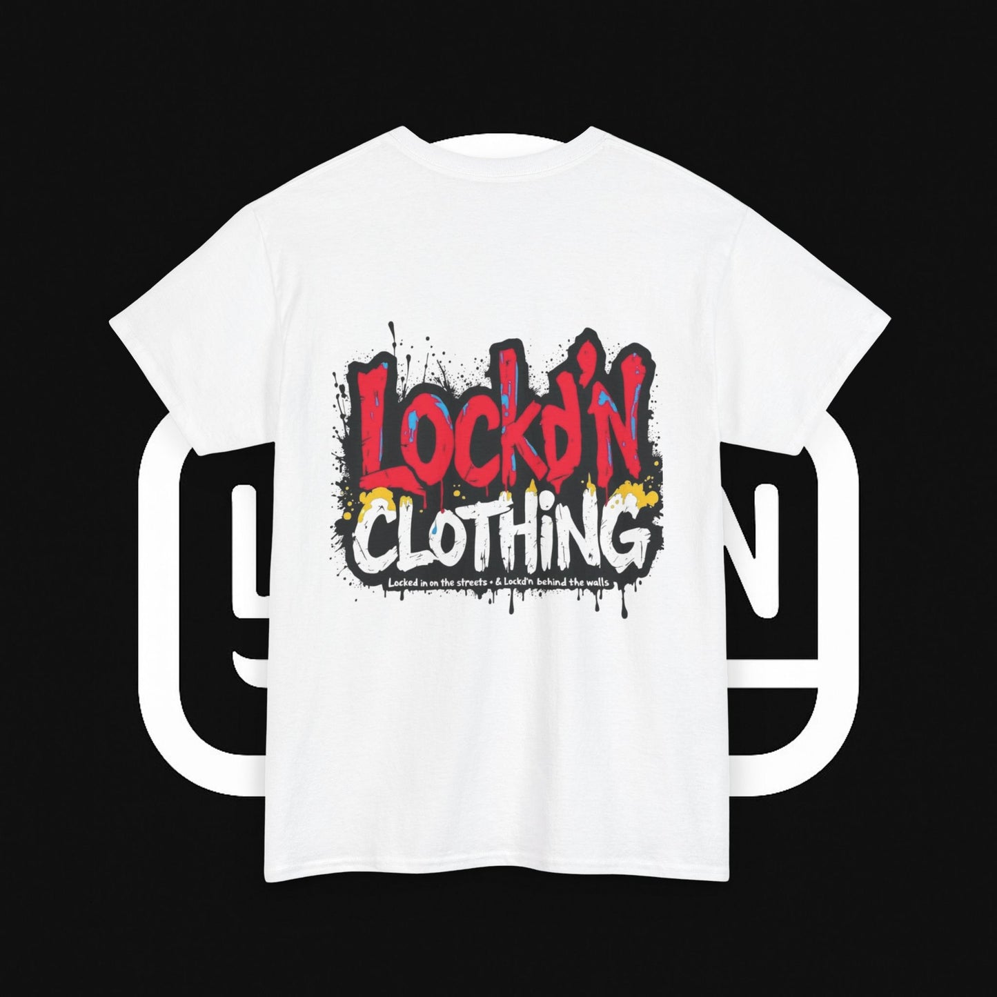 LOCKD'N Graffiti Tee Street Tagger Crew Special Edition Shirt