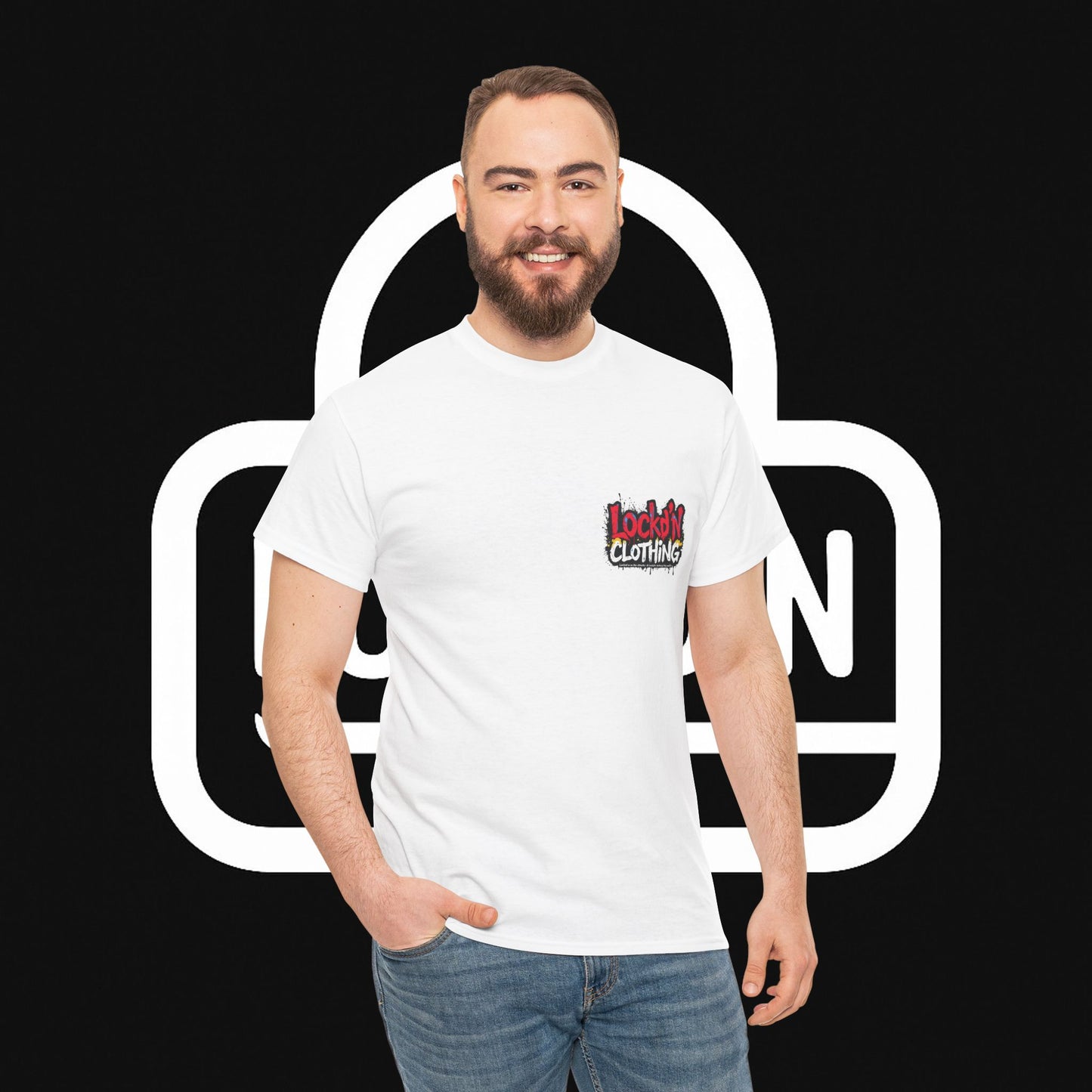 LOCKD'N Graffiti Tee Street Tagger Crew Special Edition Shirt