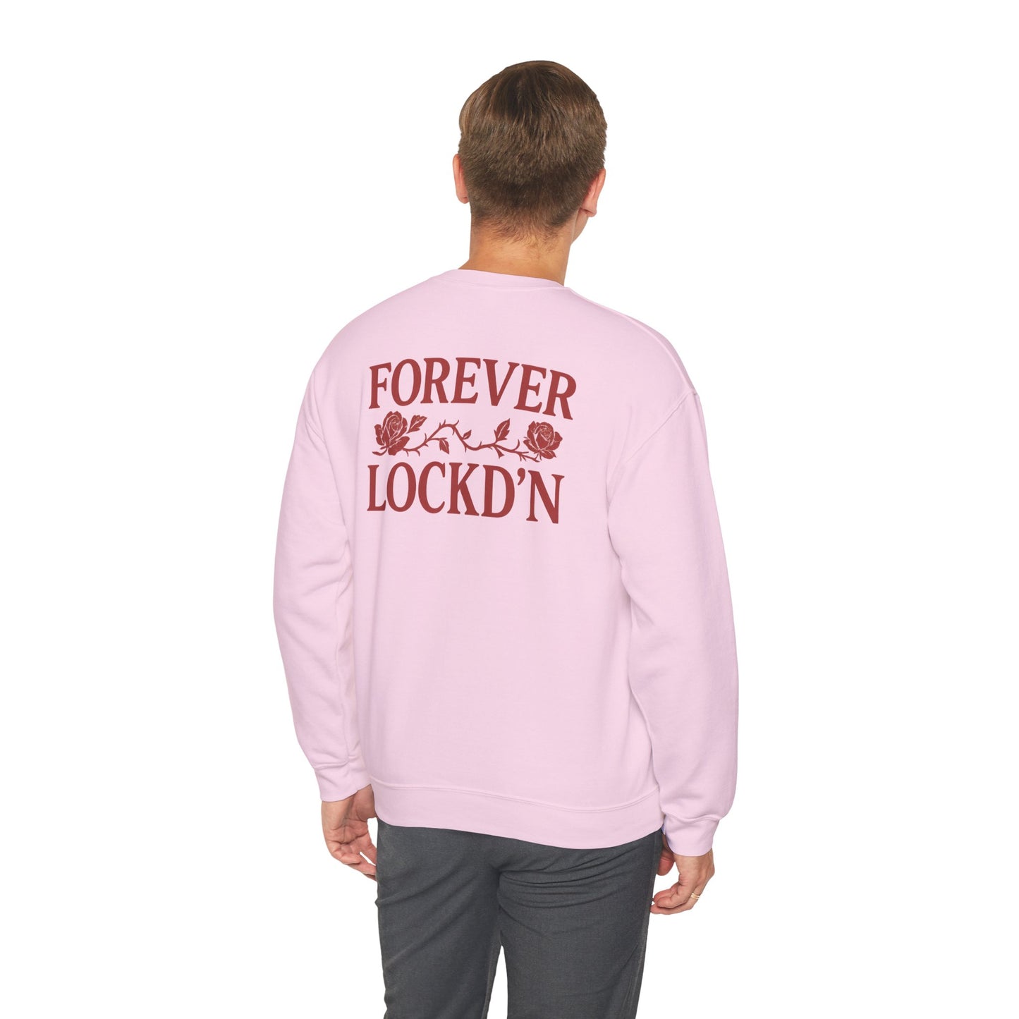 Sweatshirt Supporting Loved Ones Behind Bars LOCKD’N Brand Design